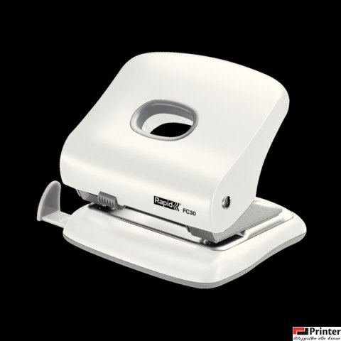 Dziurkacz_RAPID FC30 30kartek biały 5000363
