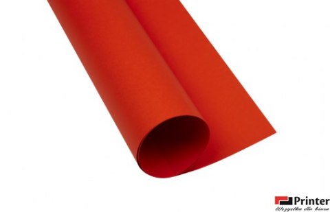 Karton kolorowy Oxford B2 225g 25ark nr.28 czerwony 400150331 TOP-2000