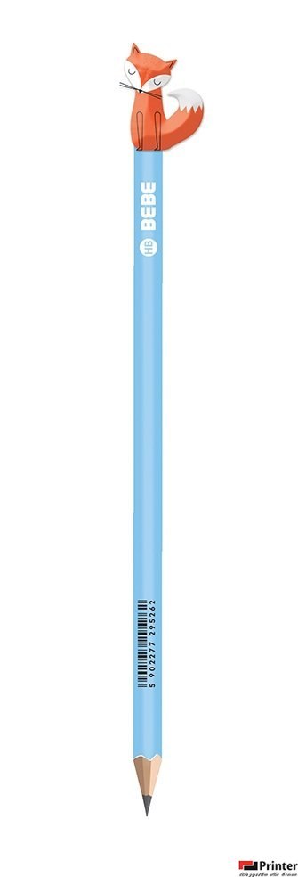 Ołówek ze zwierzakiem BEBE KIDS B&B IBB