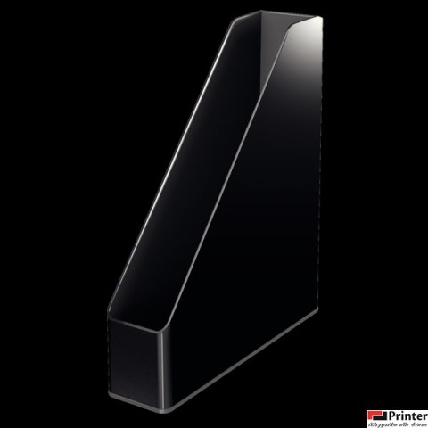 Pojemnik na czasopisma LEITZ WOW biało-czarny 53620095