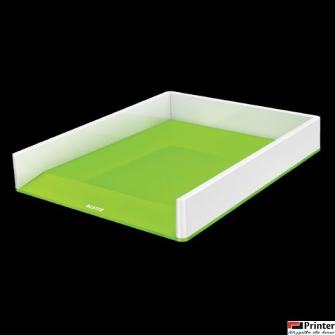 Półka na dokumenty Leitz WOW dwukolorowa, zielona 53611054