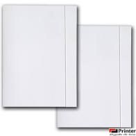 Teczka z gumką biała bezkwasowa 250g nadruk BARBARA 821003N