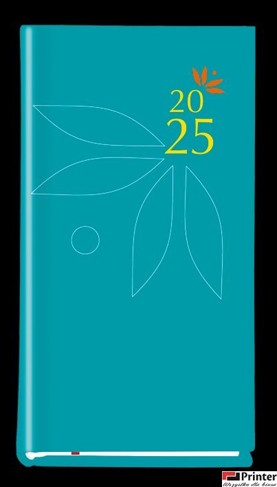 Terminarz Koliber 75x130mm 2026 - morski Michalczyk i Prokop T-320-05 KALENDARZ tydzień na 2 stronach