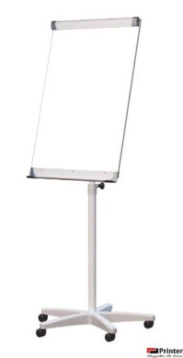 Flipchart suchościeralno-magnetyczny DOTTS 100x70 mobilny