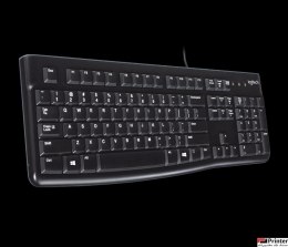 Klawiatura LOGITECH K120 USB przewodowa czarna