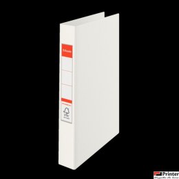 Segregator Esselte A4 z 4 kółkami, grzbiet 42 mm, biały, 14457