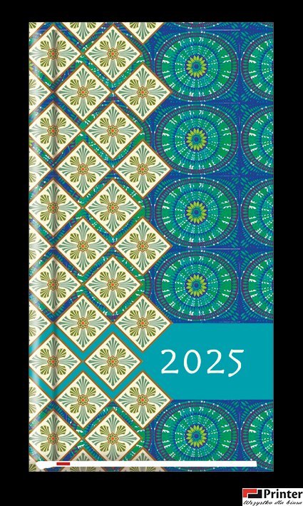 Terminarz Kieszonkowy 90x165mm 2026 Michalczyk i Prokop T-231F-02 kalendarz 1 tydzień na 2 stronach