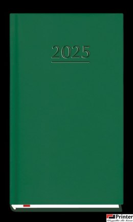 Terminarz Kieszonkowy 90x165mm 2026 - ciemno zielony Michalczyk i Prokop T-231V-Z2 kalendarz 1 tydzień na 2 stronach