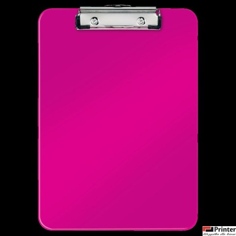 Deska z klipsem LEITZ WOW różowa 39710023