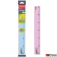 Linijka STUDY 30cm mix 2 kolorów MAPED 245510