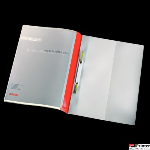 Skoroszyt sztywny z wąsami Esselte Panorama, czerwony, 25 szt., 28359 (X)