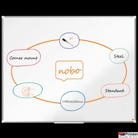 Tablica stalowa Nobo Premium Plus 1500x1200mm 1915159