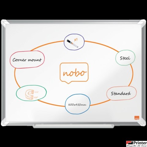Tablica stalowa Nobo Premium Plus 600x450mm 1915154