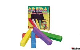Kreda kolorowa 6szt.B3 MAR-BOR