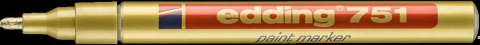 Marker lakierowy 1-2mm 751 złoty EDD