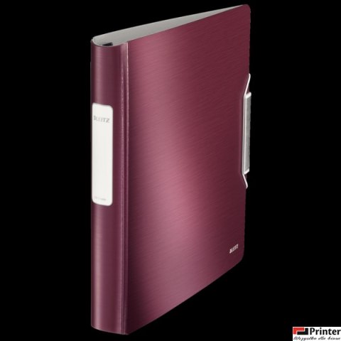 Segregator_ringowy Leitz Style, 4DR/30mm Softclick, ciemnoczerwony 42450028