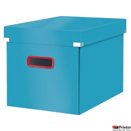 Pudełko do przechowywania Leitz C&S Cosy, duże, rozmiar L, niebieskie, 53470061