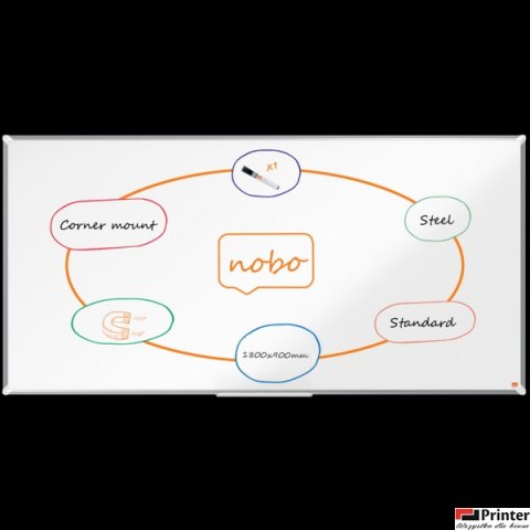 Tablica stalowa Nobo Premium Plus 1800x900mm 1915160
