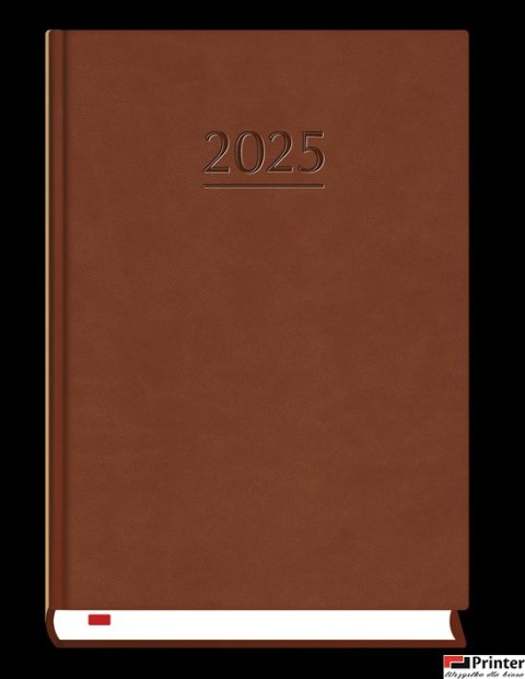 Terminarz Powszechny B6 2026 - ciemno brązowy Michalczyk i Prokop T-200V-S2 kalendarz dzienny