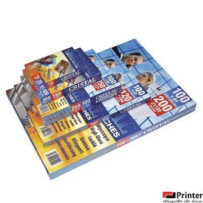 Folia laminacyjna ARGO 65x95mm 100 mic standard błysk 100szt.