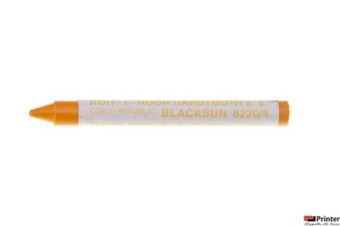 Kredka na szkło,porc.8220/4 6 szt. żółta olejowa KOH-I-NOOR