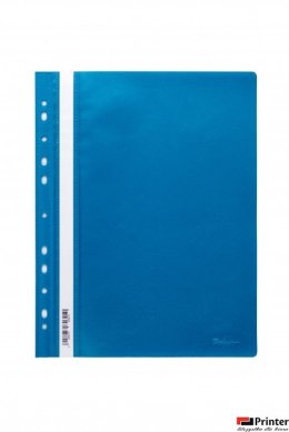 Skoroszyt wpinany PP DOTTS (20) niebieski wzmocniony polipropy SPP-DOT-02-03