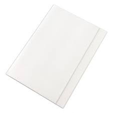 Teczka z gumką biała A4 250g lux 0404000 BARBARA