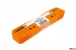 Wąsy_skoroszytowe DOTTS pomarańczowe polipropylen 25sztuk