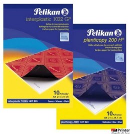 Kalka ołówkowa, niebieska, 200H, 10 sztuk 100401561 PELIKAN