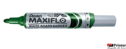 Marker suchościeralny zielony MWL5MD PENTEL MAXIFLO (z tłoczkiem)