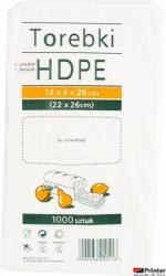 Torebki HDPE 04 14x4x26cm 1000 szt.
