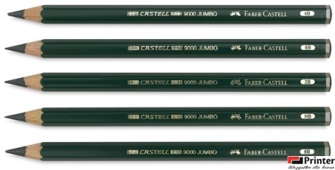 Ołówek CASTELL 9000 3H 119013 FABER-CASTELL