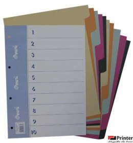 Przekładki A4 10szt.990-013 WARTA (X)