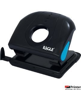 Dziurkacz P5180M EAGLE niebieski, dziurkuje 20 kartek, 110-1515