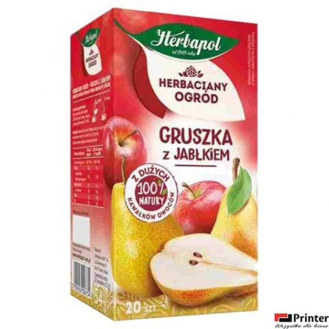 Herbata_HERBAPOL HERBACIANY OGRÓD Gruszka z Jabłkiem 20tb