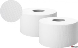 Papier toaletowy PROFESSIONAL 130/2 (12 rolek) 130m 2warstwy biały celuloza JUMBO ELLIS 6248