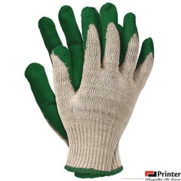 Rękawice Ochronne RU zielone robocze 