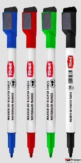 Pisaki do białych tablic z magnesem TO-268 4szt