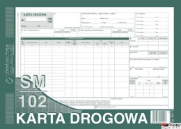 Karta drogowa A4, 80 kartek numerowana offset, 10-801-1N DOTTS