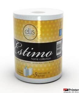 Ręcznik w roli ESTIMO PROFESSIONAL R50/2 50m 2warstwy celuloza 250 listków ELLIS 2998