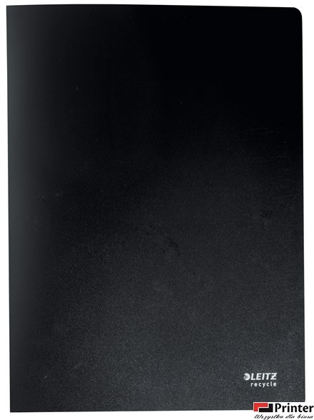 Album ofertowy Recycle 40 koszulek A4 PP, czarny Leitz, 46770095