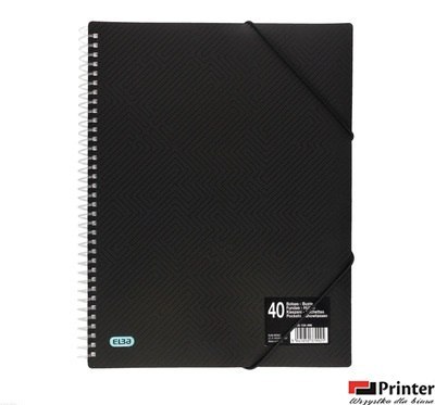 Album ofertowy na spirali Urban A4 40 kartek PP przejrzysty mix 400147014 OXFORD