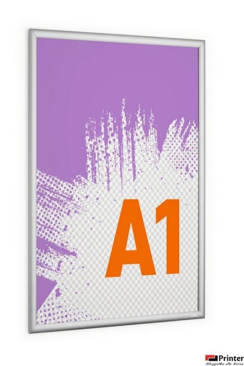 Aluminiowa rama zatrzaskowa A1, 500923, Durable