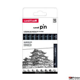 Cienkopis PIN 200, ZESTAW 8 SZT_003-12