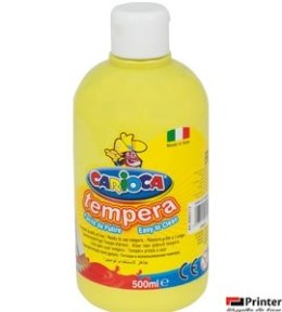 Farba tempera 500 ml, żółta cytrynowa CARIOCA 170-2367