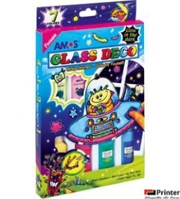 Farby witrażowe GD22P7R AMOS 7 kolorów 22ml 170-1049