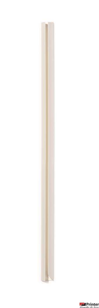 Grzbiety zaciskowe DURABLE A4/100 2912/02 biały 25szt 2912-02