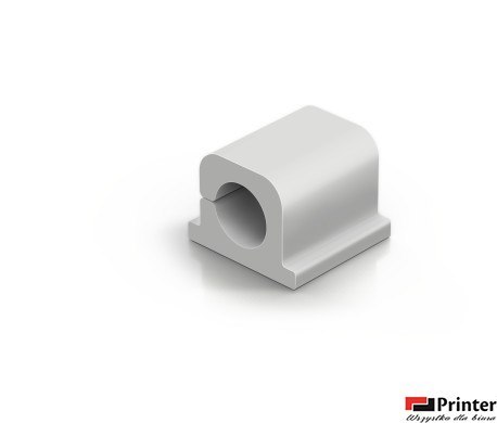Klips samoprzylepny na 1 kabel(6)grafit 504237 CAVOLINE CLIP PRO DURABLE