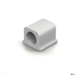 Klips samoprzylepny na 2 kable(4)szary 504310 CAVOLINE CLIP PRO DURABLE