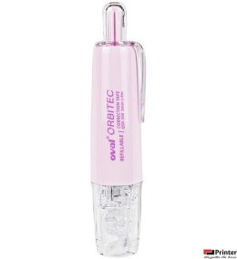 Korektor OVAL w taśmie 5 mm x 6 m QSR-506/1R różowy 160-2402